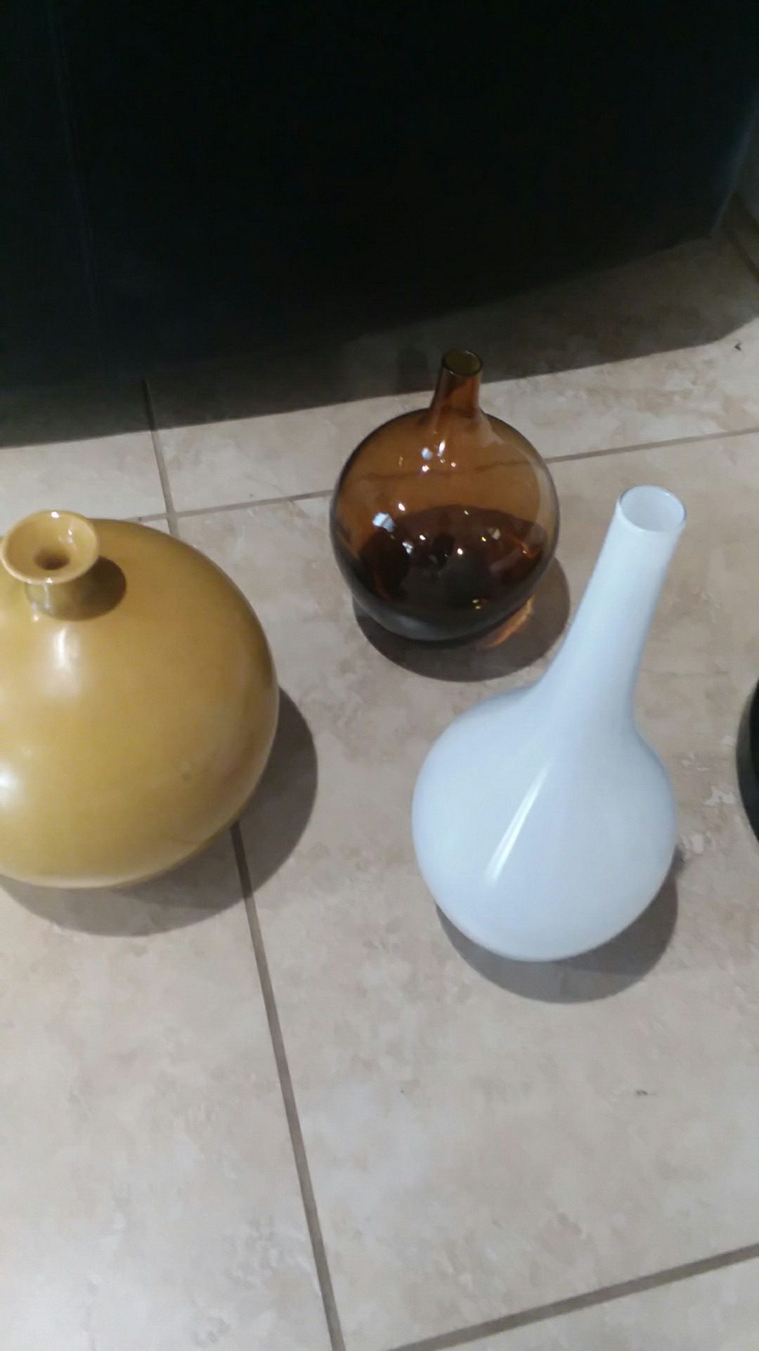Decorative vases $3 all 3