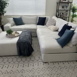 Sectional and Ottoman