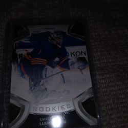 2020 2021mvp Upper Deck Autograph Rookie  Ukko-pekka Luukkonen