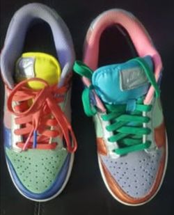 Girls only Polo outfit with color block Nike