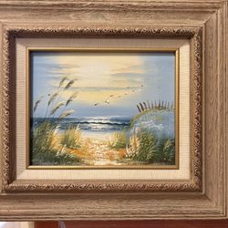 Beautiful framed oil painting