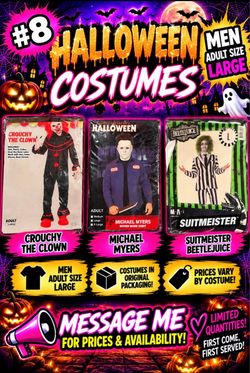 Costumes/Men/Large/New