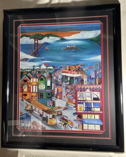 Hills of San Francisco by Linnea Pergola - Signed Original
