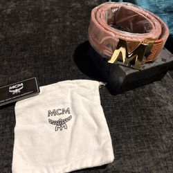 MCM Belt, Never Worn Price 200 Negotiable 