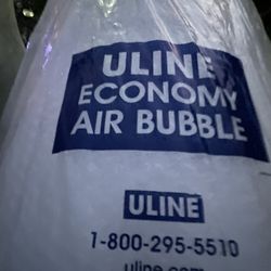 $120.00 Firm. Firm.Uline Bubble wrap commercial industrial quality 4 feet tall 40” wide. In Jupiter.