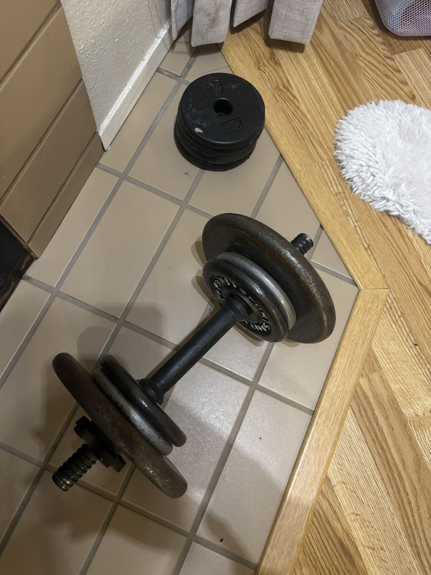 Single Adjustable Dumbbell Up To 45.5lbs
