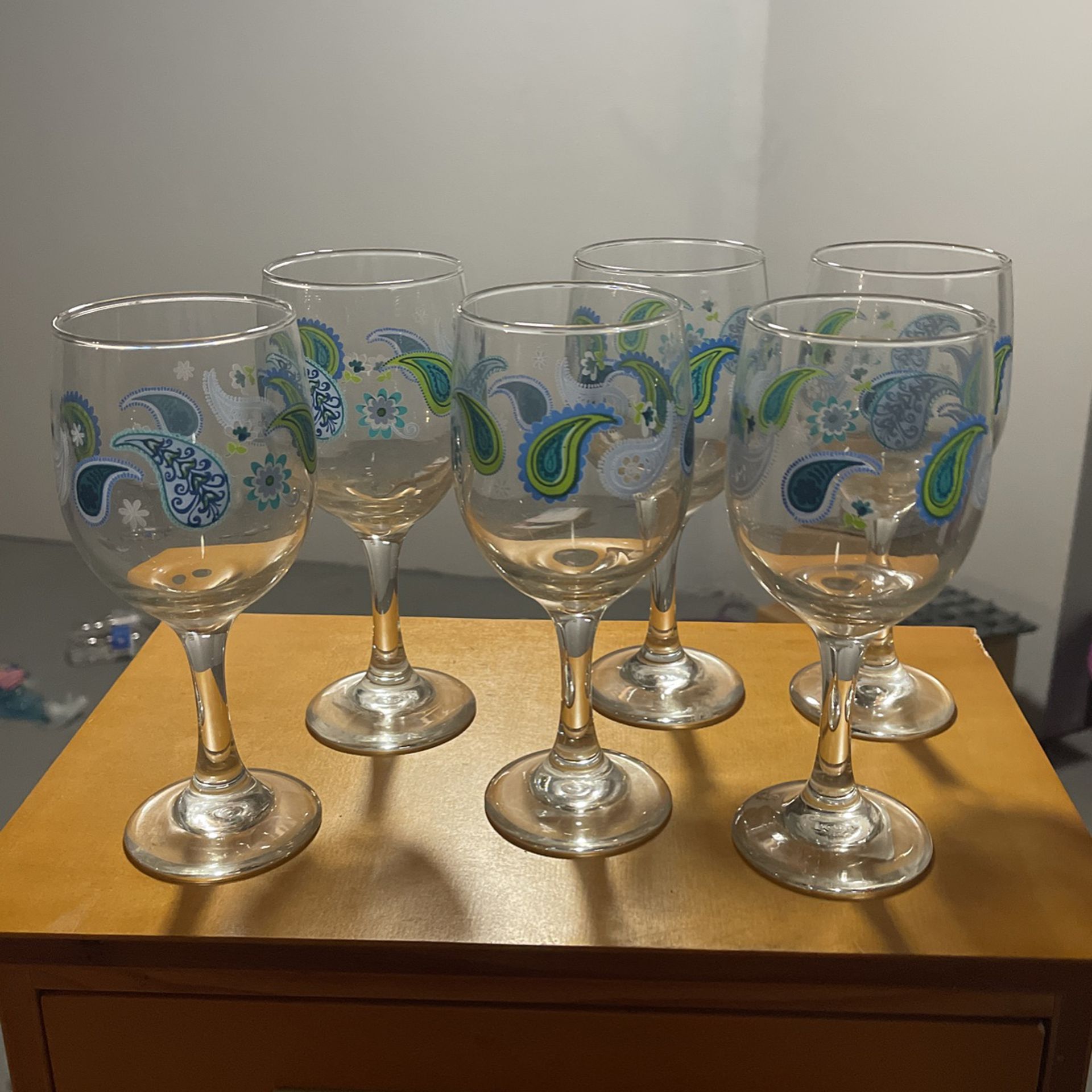 Chanel wine glasses $10 each for Sale in Naperville, IL - OfferUp