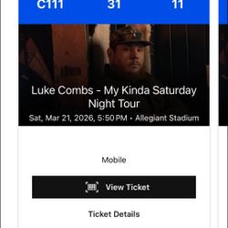 Luke Combs In Las Vegas