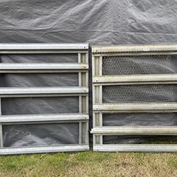 Galvanized Panel Gates