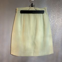 Women’s lime green high waisted skirt size 6 
