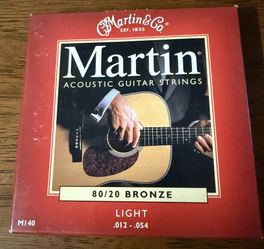 Martin M140 Acoustic Guitar Strings