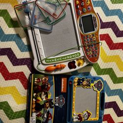 Vtech write and learn creative center& Paw Patrol Read & Doodle