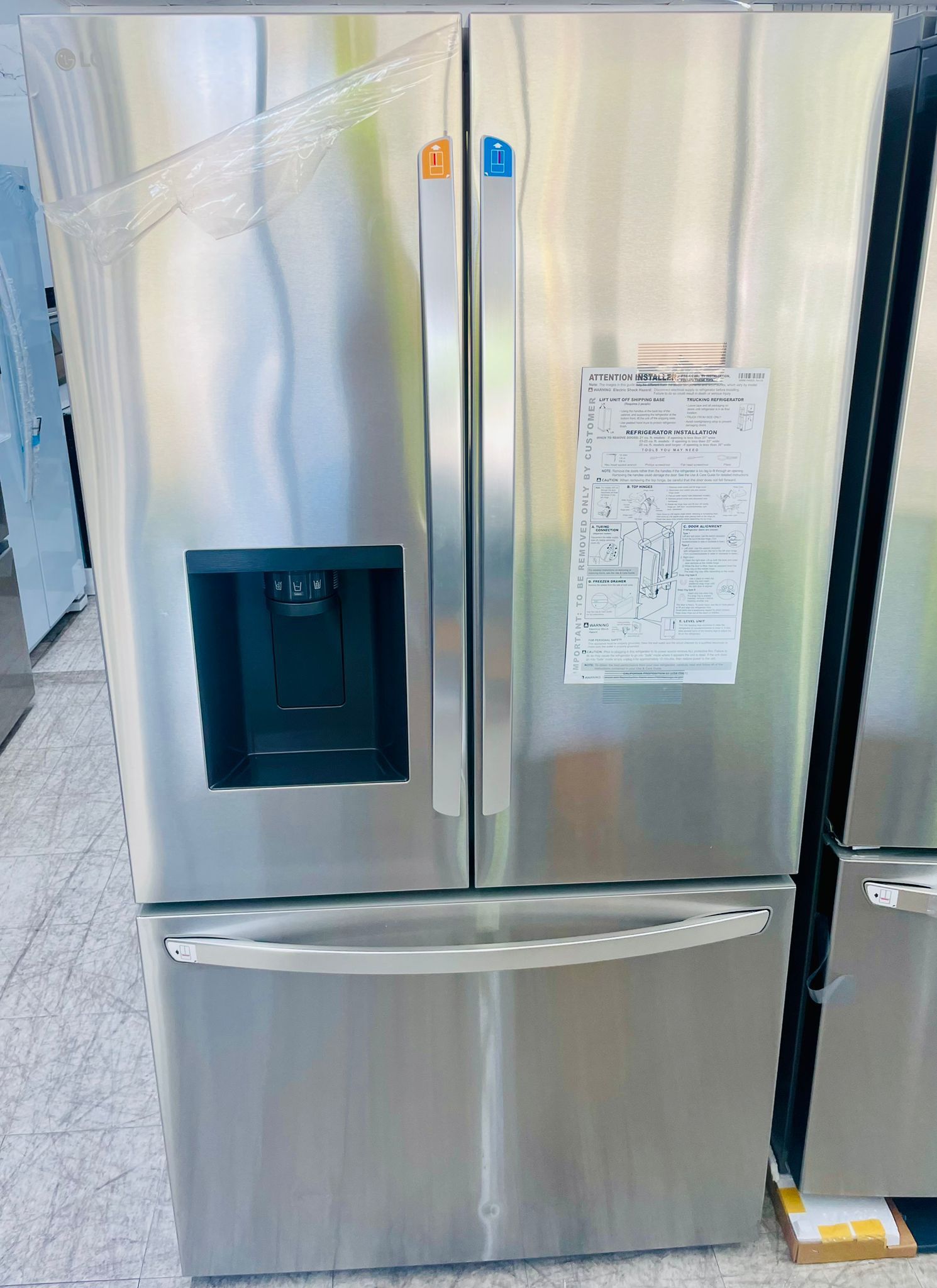 🔥🔥36” LG French Door Refrigerator