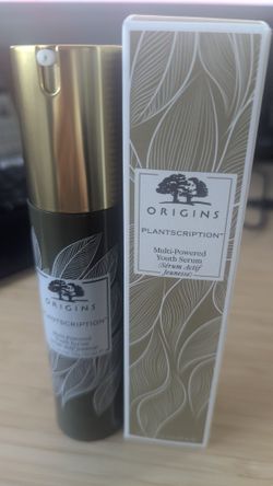 Face antiaging NEW (NO OPENED) Origins Plantscription Multi-Powered Youth Serum | Anti Aging Serum to Visibly Reduce Lines & Wrinkles | With Peptides 