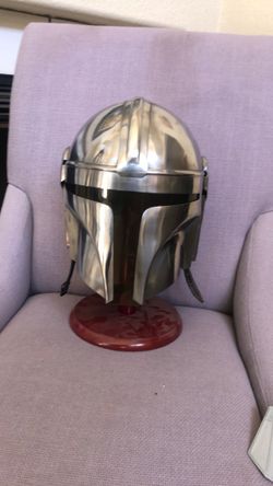 Mandalorian-(Steel) Helmet