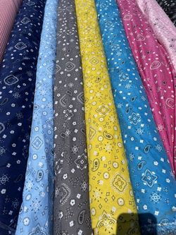 Bandana / Cow Print Fabric