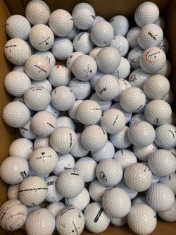 110 White Golf Balls