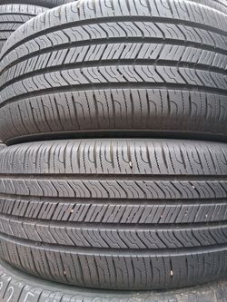 225/50R18 Tires Pair - Sailun Atrezzo 90% Tread NO Patches