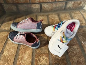 Size 10 girl shoes new bundle