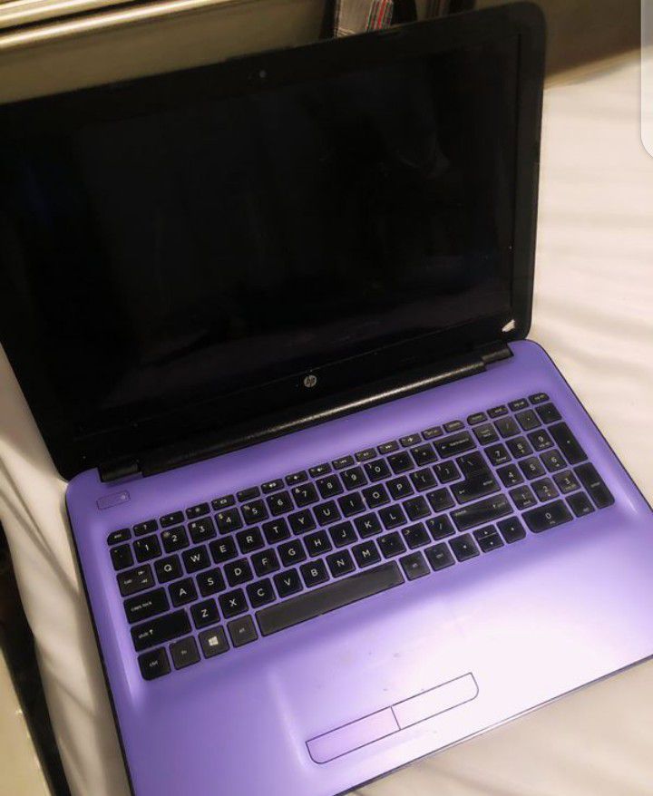 Purple HP Computer