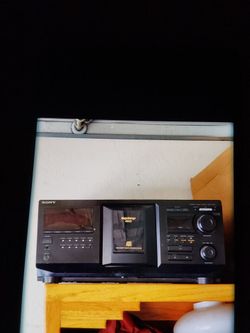 Sony 400 disc CD player