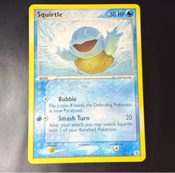 Squirtle 83/112 EX Firered & Leafgreen set edition rare Non-Holofoil 2004