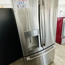 Stainless Steel Ge French Door Refrigerator