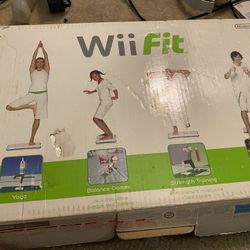 Wii Fit Board With Box 