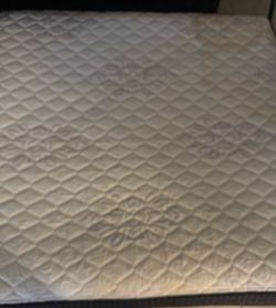 King size mattress stain on one corner