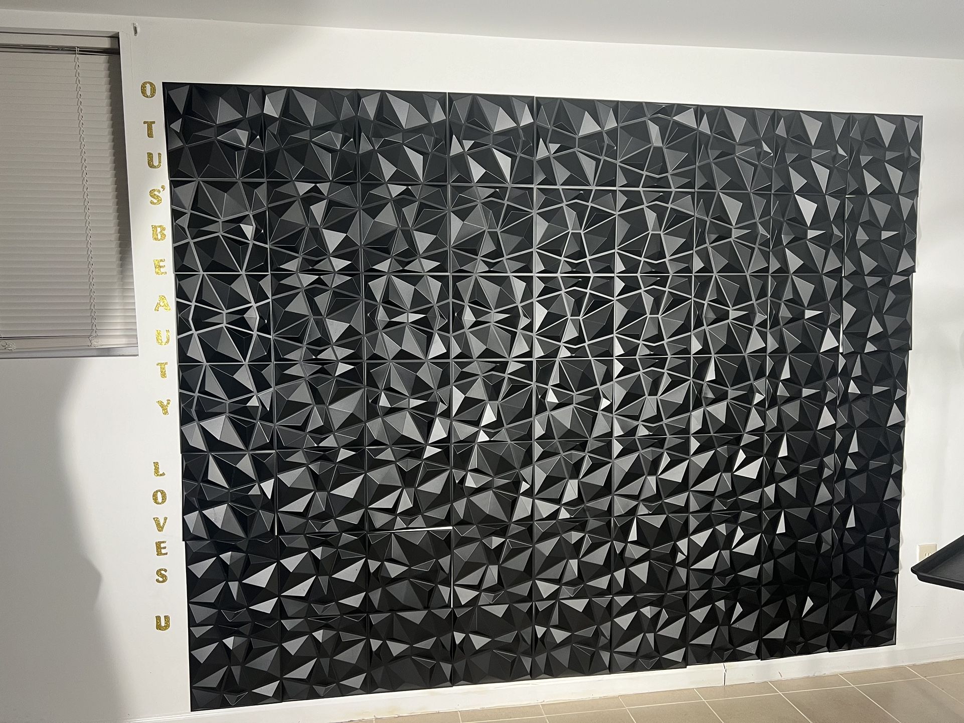 Black Background Tiles