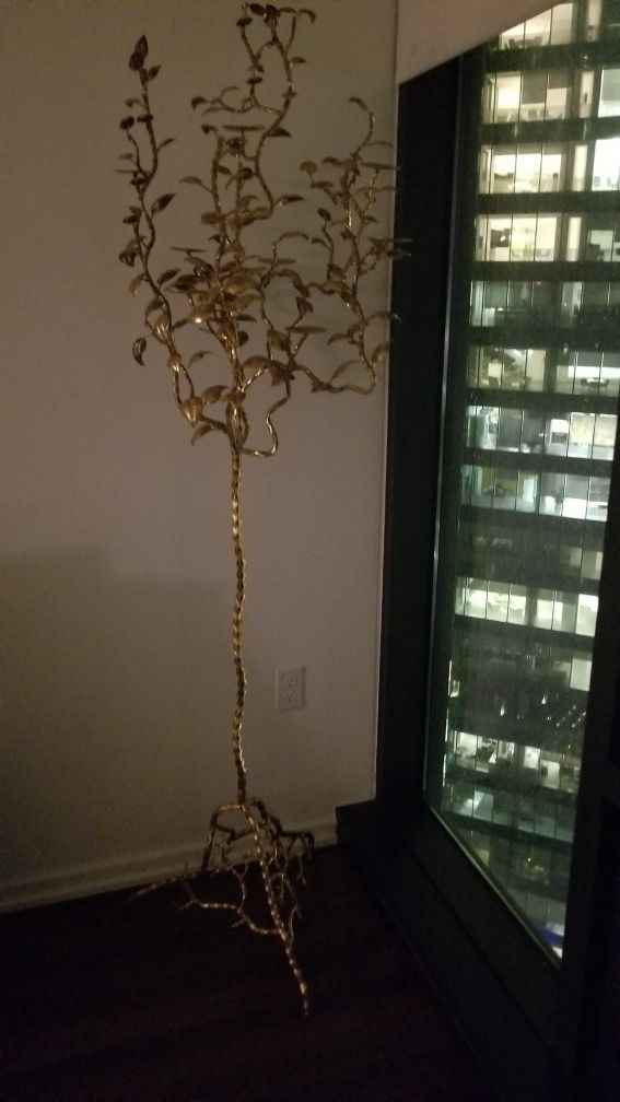 Z gallerie chandelier. Candle holder