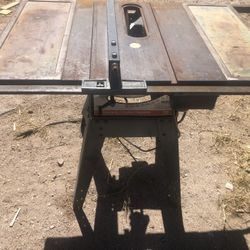 table saw and staples 