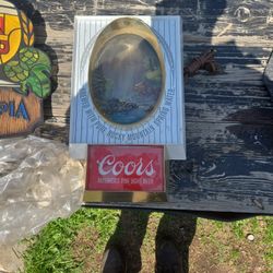 Coors Beer Sign