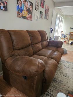 Brown couch