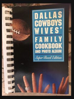 1993 Dallas Cowboys Recipe Book