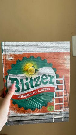 New Blitzer intermediate algebra 7th edition