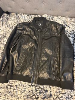 Guess Bomber jacket and H&M Coat