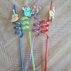 Fiesta Straws