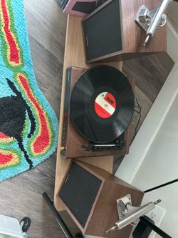 Vintage record player