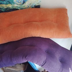 Purple And Orange Body Pillow