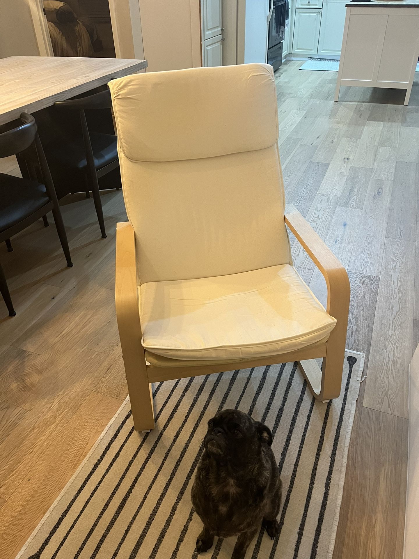 Off White Armchair 