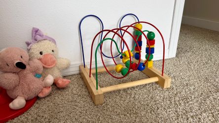 Wooden IKEA colorful maze baby toddler toy