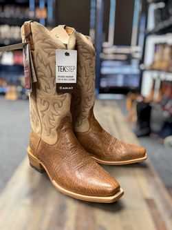 Ariat Western Boots Cowboy Brown Sz 12 EE
