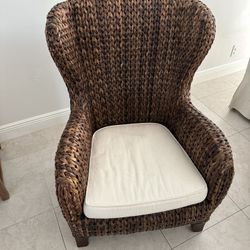 Pottery Barn Seagrass Chair 