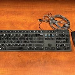 Brand New Dell Wired Keyboard And Mouse 