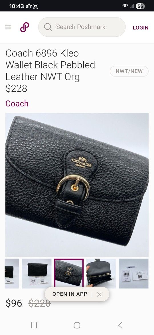 Coach Womans Wallet NEW