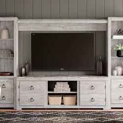 Television Table/TV Stand/Customizable/LivingRoom Furniture  - No Credit Needed - Same Day Delivery 