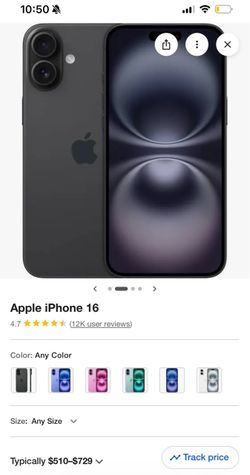 16 iPhone e