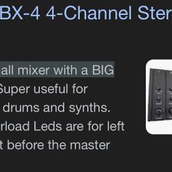 4 Channel Stereo Mixer