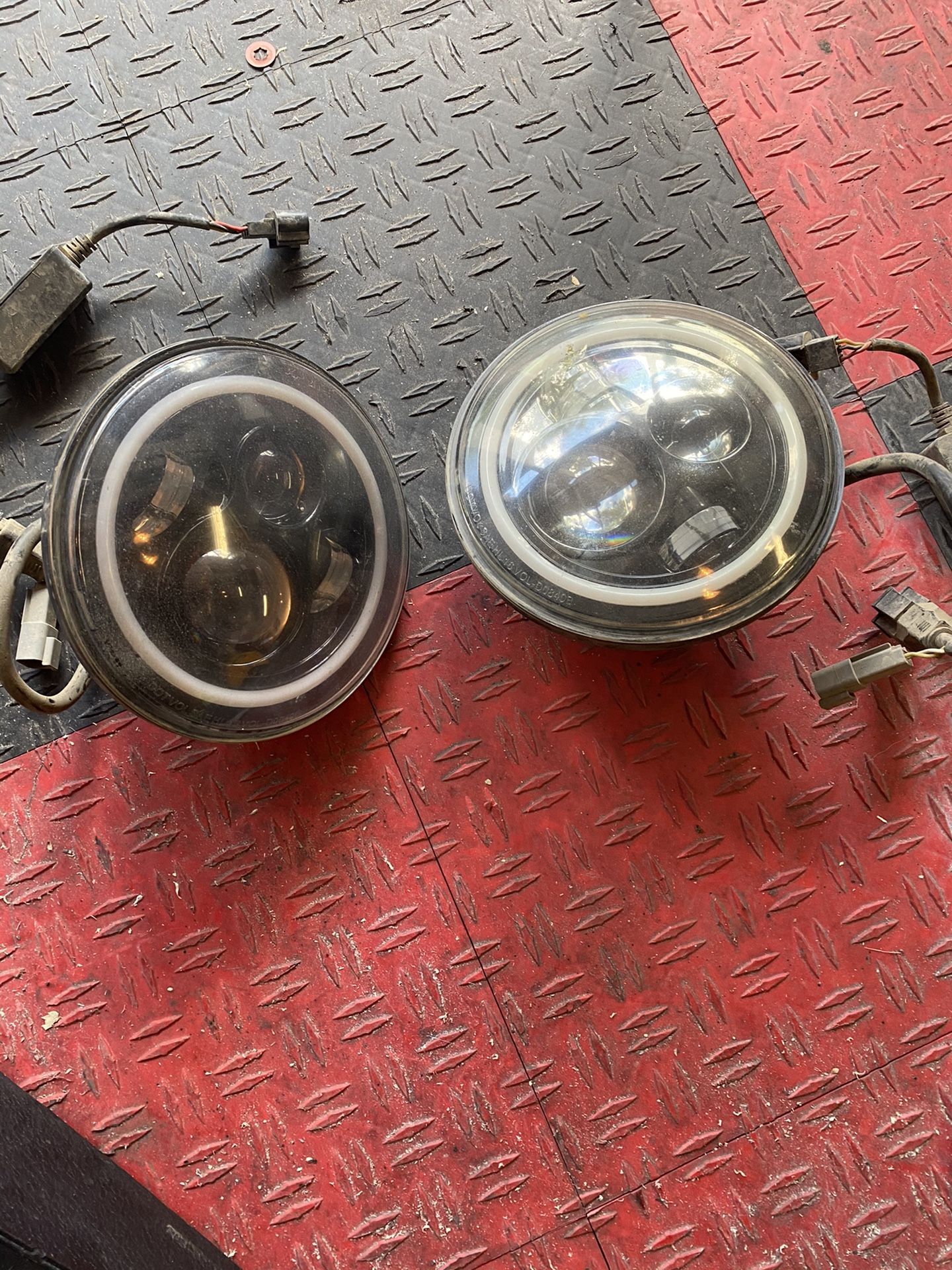 Jeep parts lights, fenders